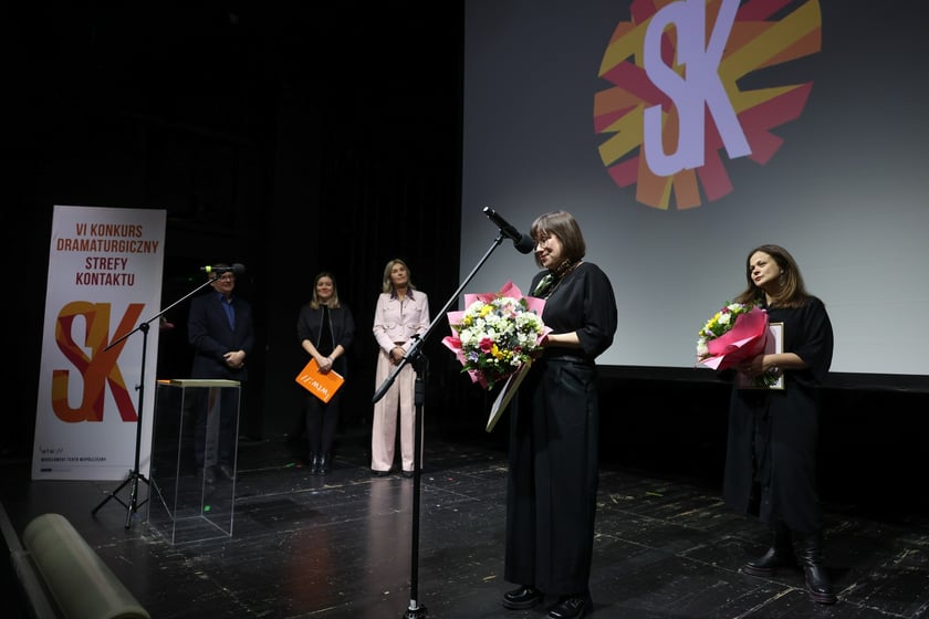Gala wręczenia nagr&oacute;d w VI edycji Konkursu Strefy Kontaktu we Wrocławskim Teatrze Wsp&oacute;łczesnym &ndash; Natalka Suszczyńska