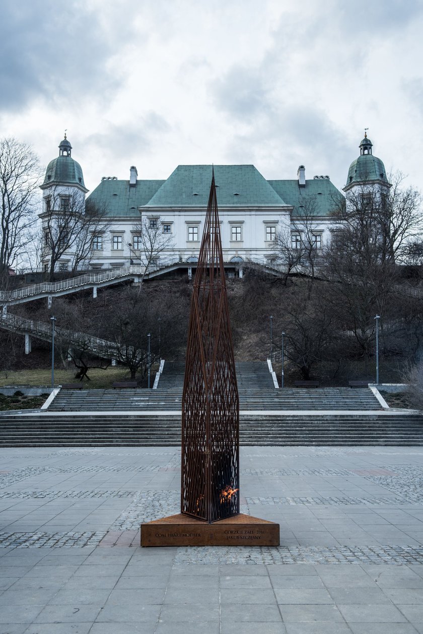 Jakub Szczęsny, instalacja Coal Heart Mother, Warszawa