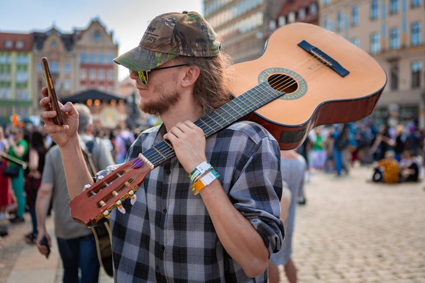 Gitarowy Rekord Świata 2025 na wrocławskim rynku