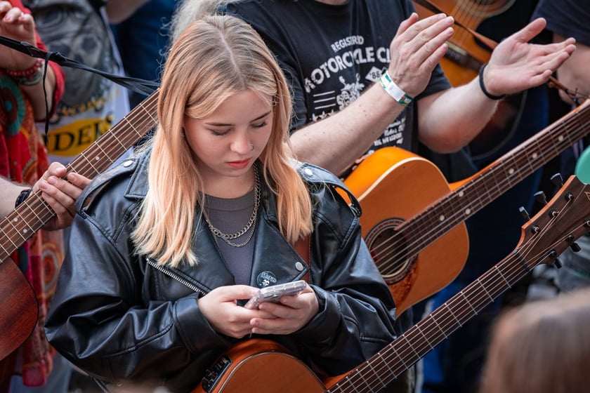 Gitarowy Rekord Świata 2025 na wrocławskim rynku