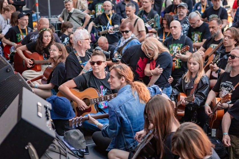 Gitarowy Rekord Świata 2025 na wrocławskim rynku