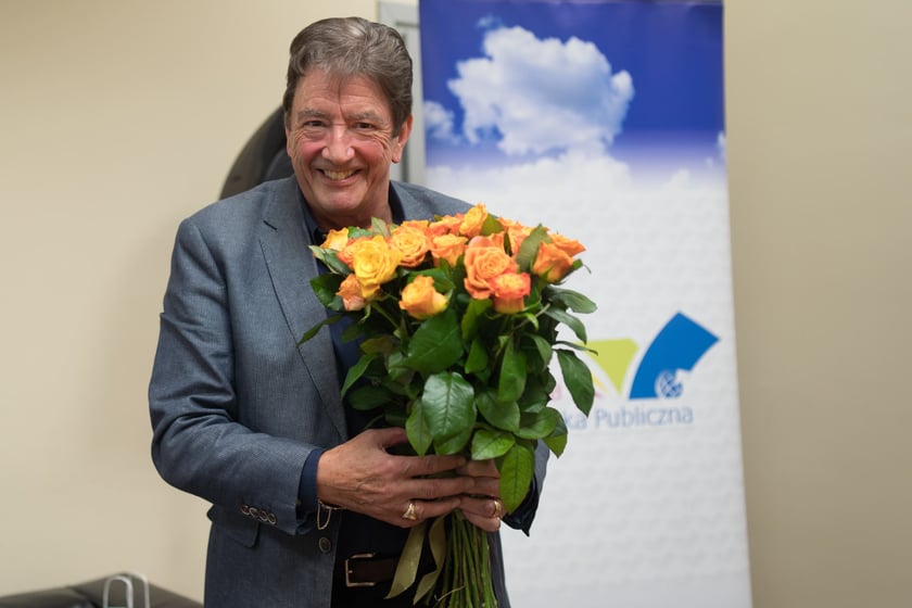 Graham Masterton podczas jednego z poprzednich pobyt&oacute;w we Wrocławiu