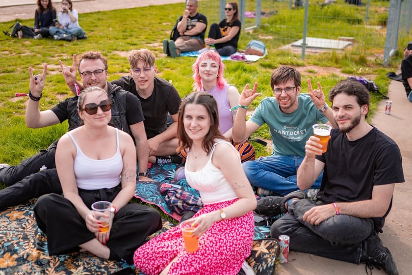Publiczność na Festiwalu 3-Maj&oacute;wka we Wrocławiu