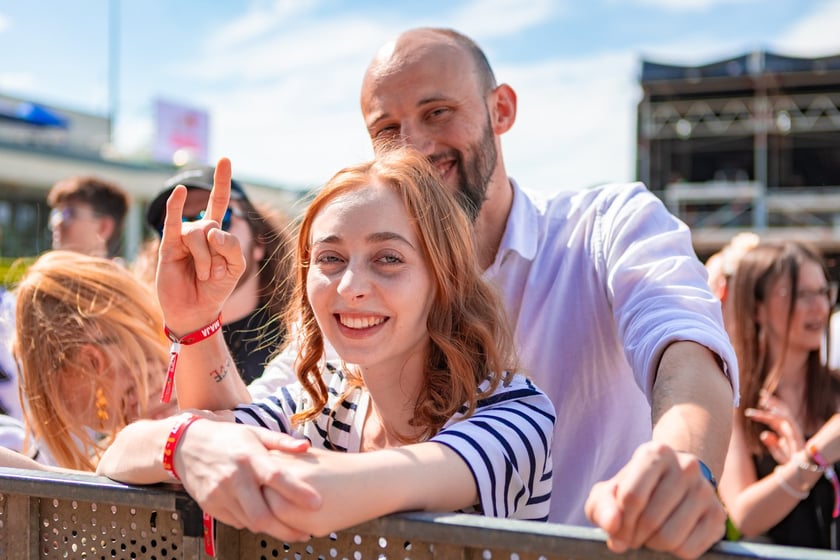 Publiczność na Festiwalu 3-Maj&oacute;wka we Wrocławiu