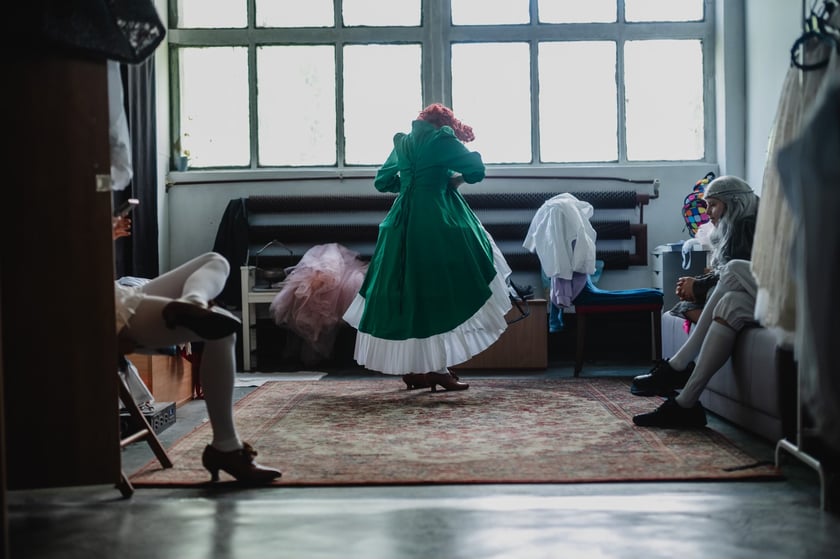 Za kulisami Teatru KAMBAK