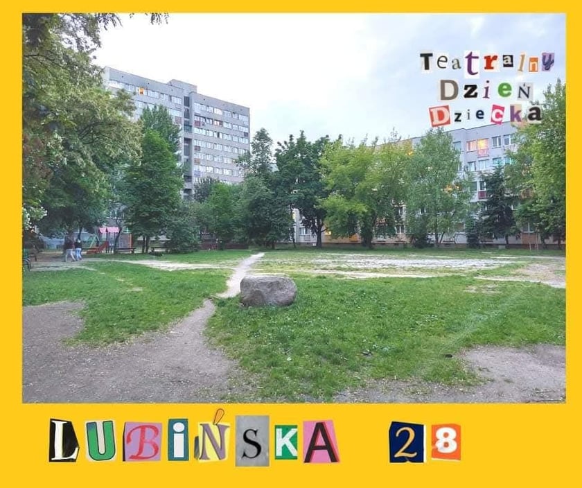 <p>Sceny podw&oacute;rkowe Teatralnego Dnia Dziecka</p>