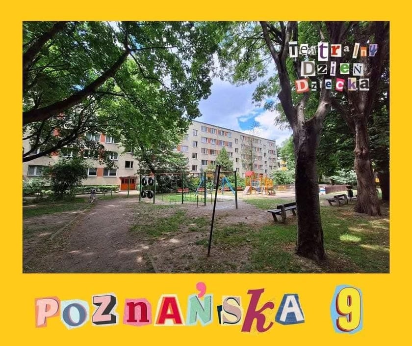 <p>Sceny podw&oacute;rkowe Teatralnego Dnia Dziecka</p>