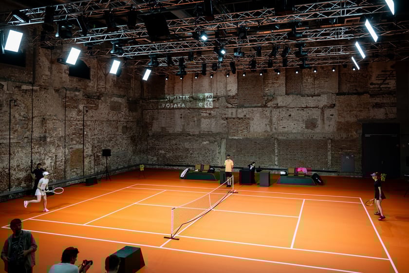 Próba do przedstawienia French Open we Wrocławskim Teatrze Pantomimy, maj 2025