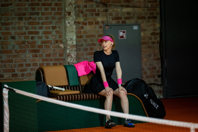 Próba do przedstawienia French Open we Wrocławskim Teatrze Pantomimy, maj 2025