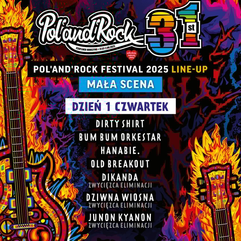 Pol'and'Rock 2025. Kto zagra?