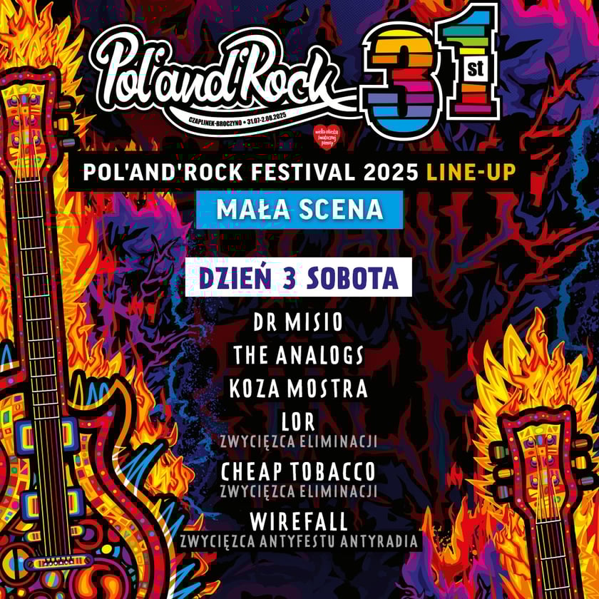 Pol'and'Rock 2025. Kto zagra?
