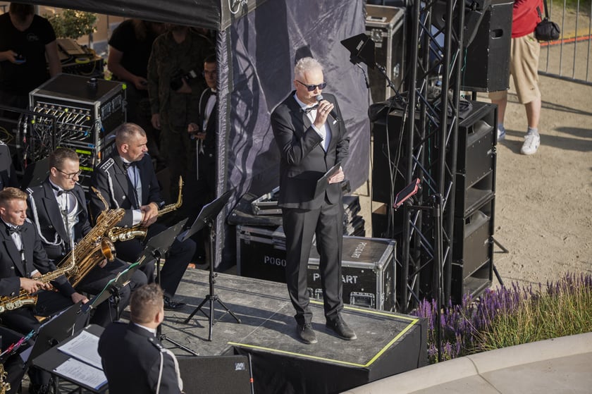 Koncert orkiestry wojskowej na Bastionie Sakwowym 20 czerwca