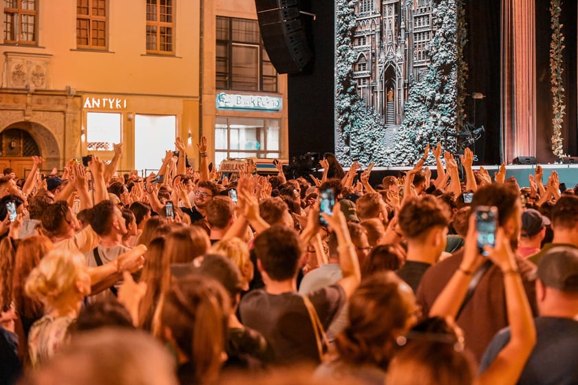 Koncert Wrocław Przyszłości we wrocławskim Rynku