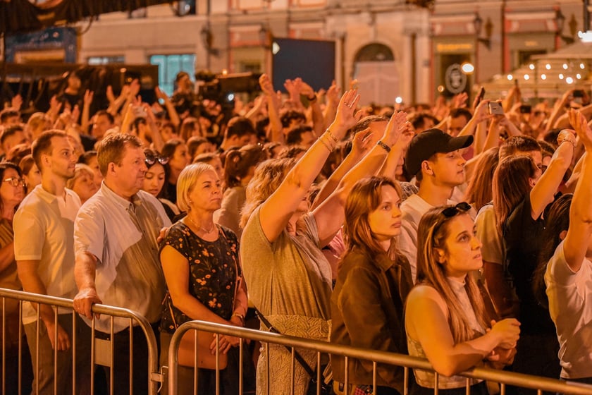Koncert Wrocław Przyszłości we wrocławskim Rynku