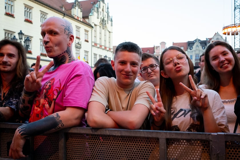 Koncert Wrocław Przyszłości we wrocławskim Rynku