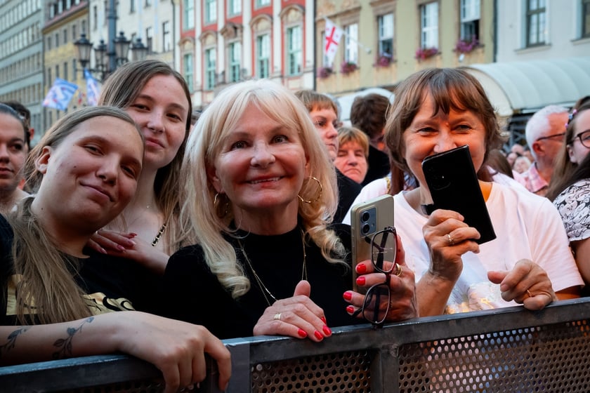 Koncert Wrocław Przyszłości we wrocławskim Rynku