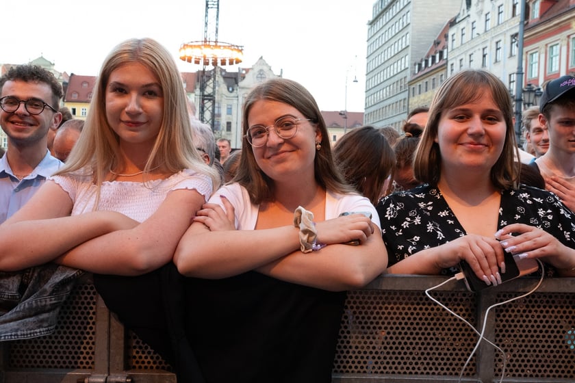 Koncert Wrocław Przyszłości we wrocławskim Rynku