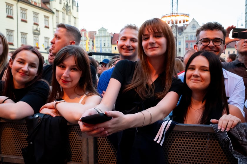 Koncert Wrocław Przyszłości we wrocławskim Rynku