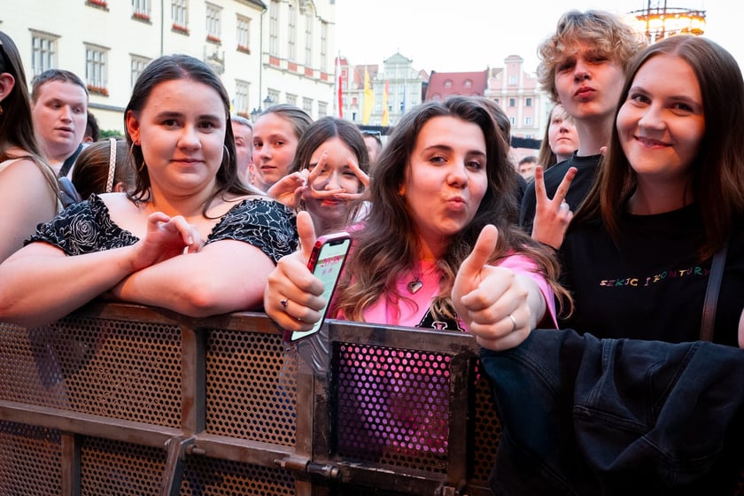 Koncert Wrocław Przyszłości we wrocławskim Rynku