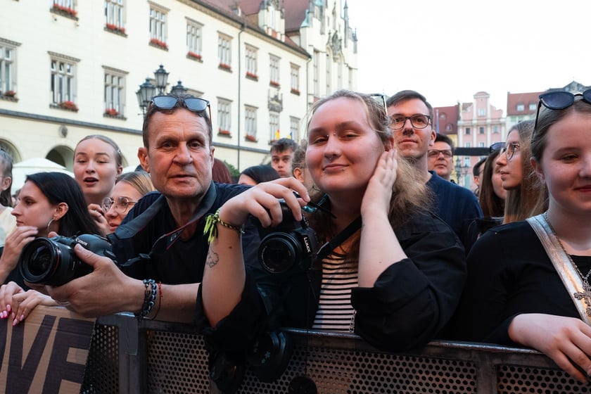 Koncert Wrocław Przyszłości we wrocławskim Rynku