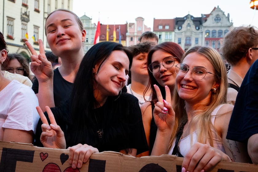 Koncert Wrocław Przyszłości we wrocławskim Rynku