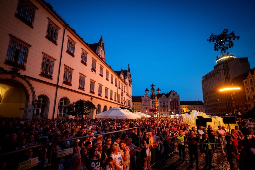 Koncert Wrocław Przyszłości we wrocławskim Rynku