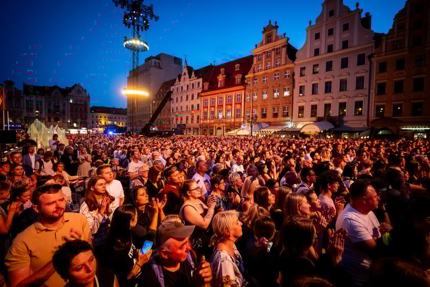 Koncert Wrocław Przyszłości we wrocławskim Rynku