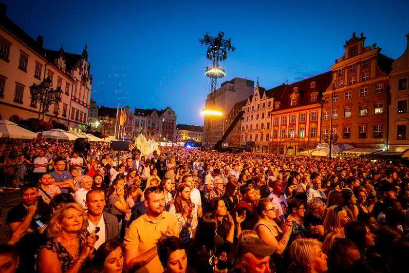 Koncert Wrocław Przyszłości we wrocławskim Rynku