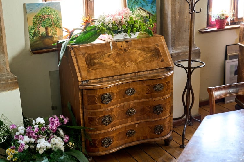 Pomieszczenia Towarzystwa Miłośnik&oacute;w Wrocławia na II piętrze kamienicy