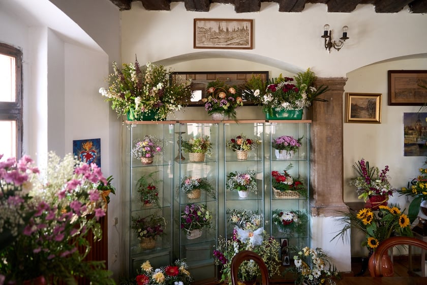 Pomieszczenia Towarzystwa Miłośnik&oacute;w Wrocławia na II piętrze kamienicy