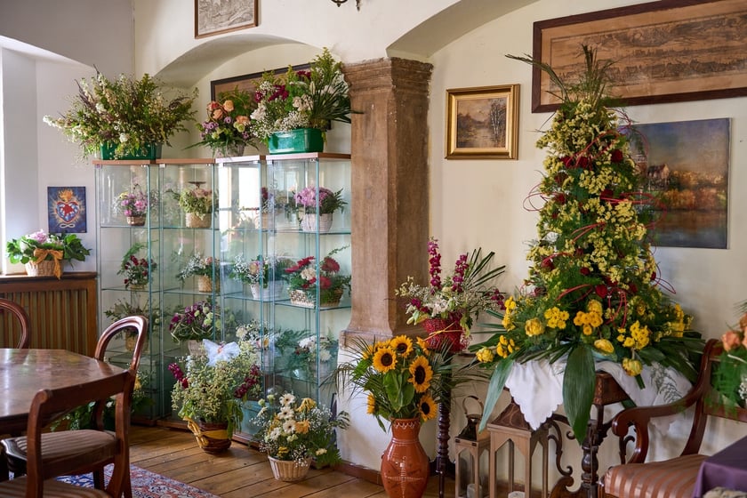 Pomieszczenia Towarzystwa Miłośnik&oacute;w Wrocławia na II piętrze kamienicy