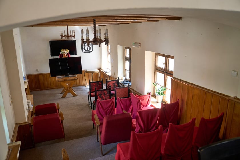 III piętro w kamieniczce &bdquo;Małgosia&rdquo; &ndash; sala wykładowa