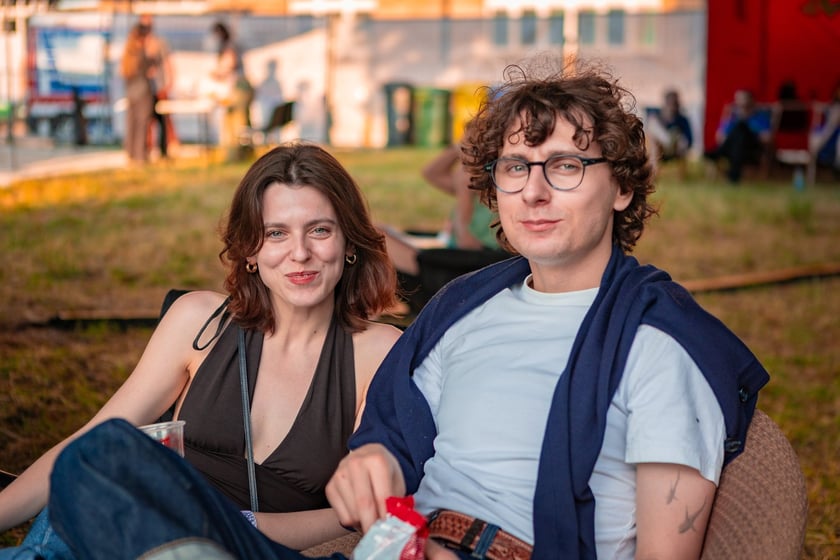 Na zdjęciach sobotni wiecz&oacute;r (19 lipca) na Festiwalu WROsound