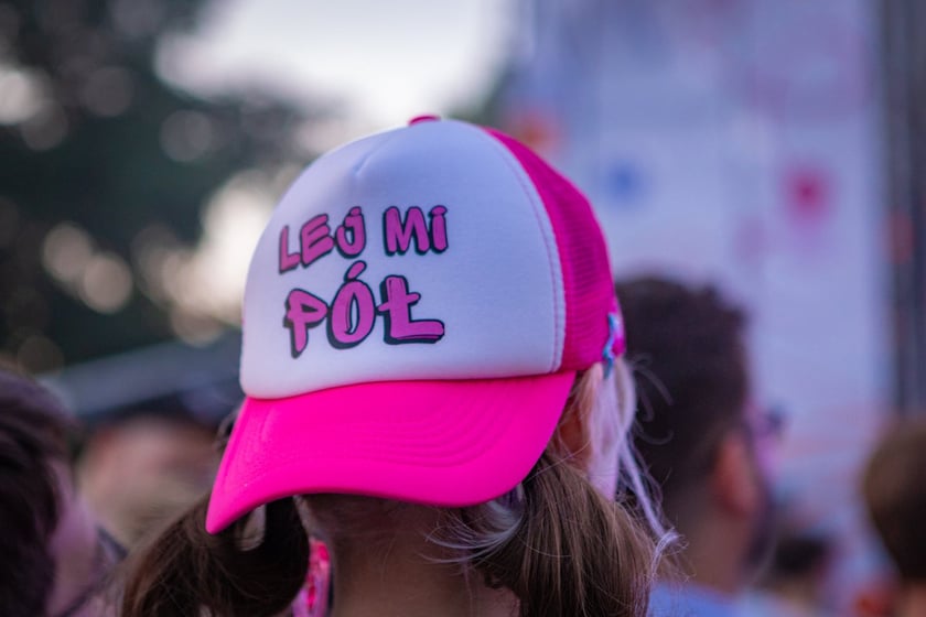 Na zdjęciach sobotni wiecz&oacute;r (19 lipca) na Festiwalu WROsound