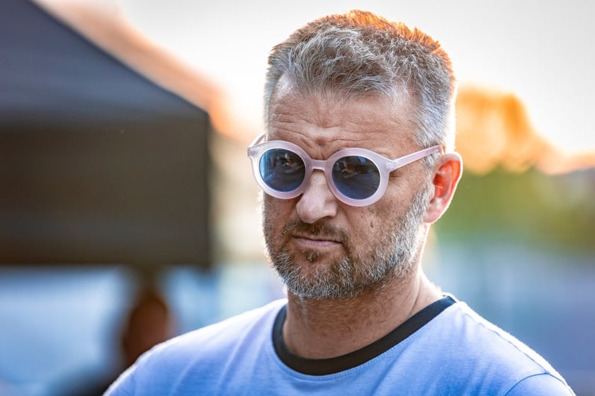 Na zdjęciach sobotni wiecz&oacute;r (19 lipca) na Festiwalu WROsound
