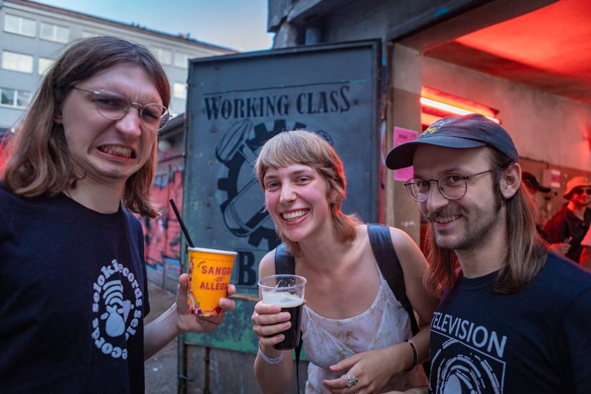 Na zdjęciach sobotni wiecz&oacute;r (19 lipca) na Festiwalu WROsound