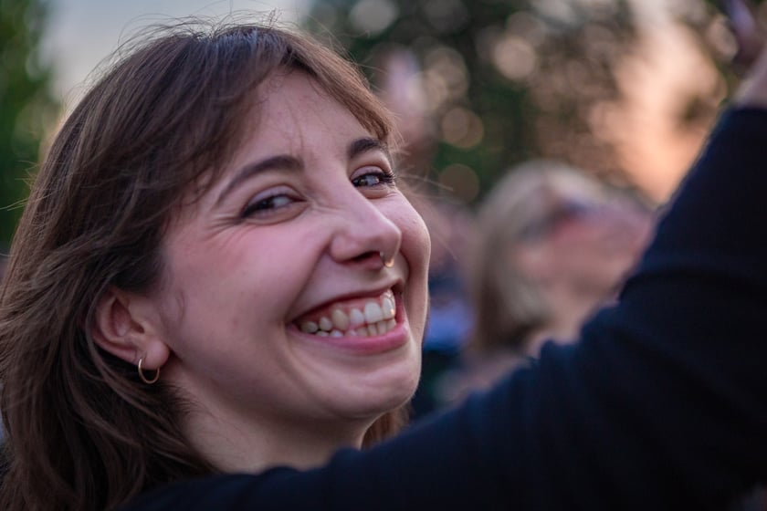 Na zdjęciach sobotni wiecz&oacute;r (19 lipca) na Festiwalu WROsound