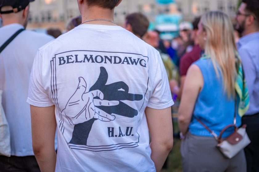 Na zdjęciach sobotni wiecz&oacute;r (19 lipca) na Festiwalu WROsound