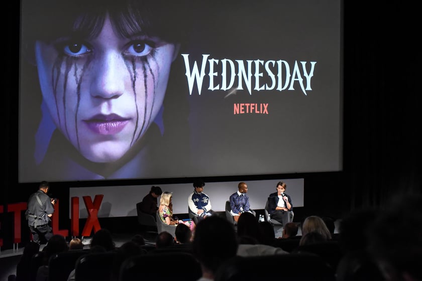 Spotkanie z gwiazdami serialu "Wednesday"