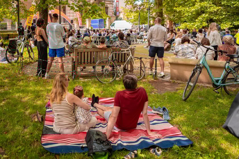 Park Staromiejski, 26.07.2025. Koncert Dominik Mąkosa Trio, Vertigo Summer Jazz Festival 2025.