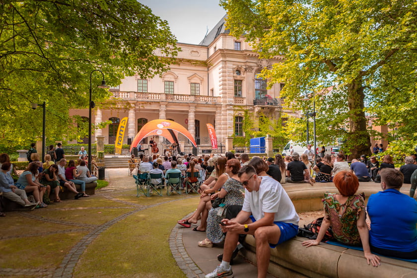Park Staromiejski, 26.07.2025. Koncert Dominik Mąkosa Trio, Vertigo Summer Jazz Festival 2025.