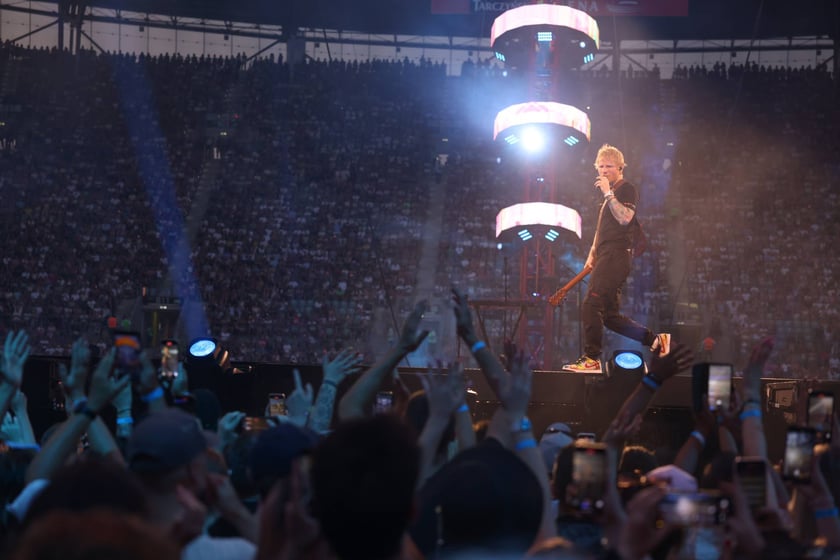 Ed Sheeran - koncert na Tarczyński Arenie we Wrocławiu, 15 sierpnia