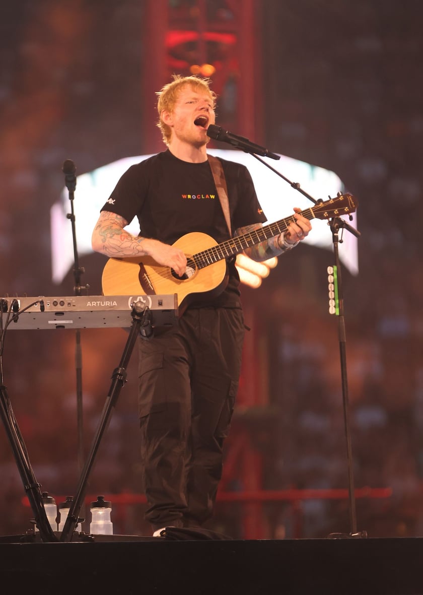 Ed Sheeran - koncert na Tarczyński Arenie we Wrocławiu, 15 sierpnia