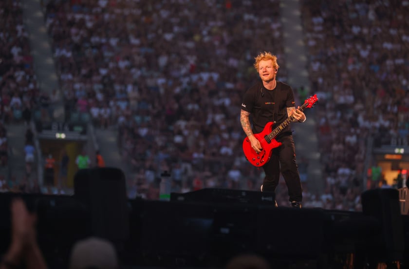 Ed Sheeran - koncert na Tarczyński Arenie we Wrocławiu, 15 sierpnia