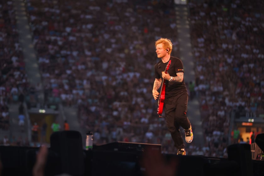 Ed Sheeran - koncert na Tarczyński Arenie we Wrocławiu, 15 sierpnia