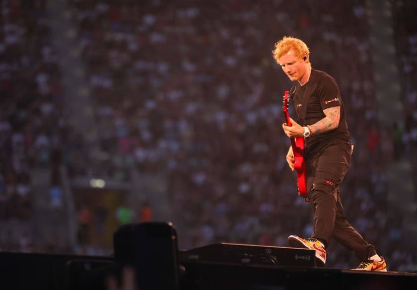 Ed Sheeran - koncert na Tarczyński Arenie we Wrocławiu, 15 sierpnia