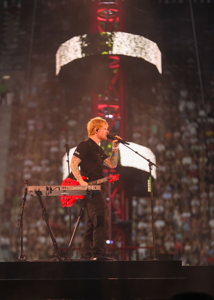 Ed Sheeran - koncert na Tarczyński Arenie we Wrocławiu, 15 sierpnia