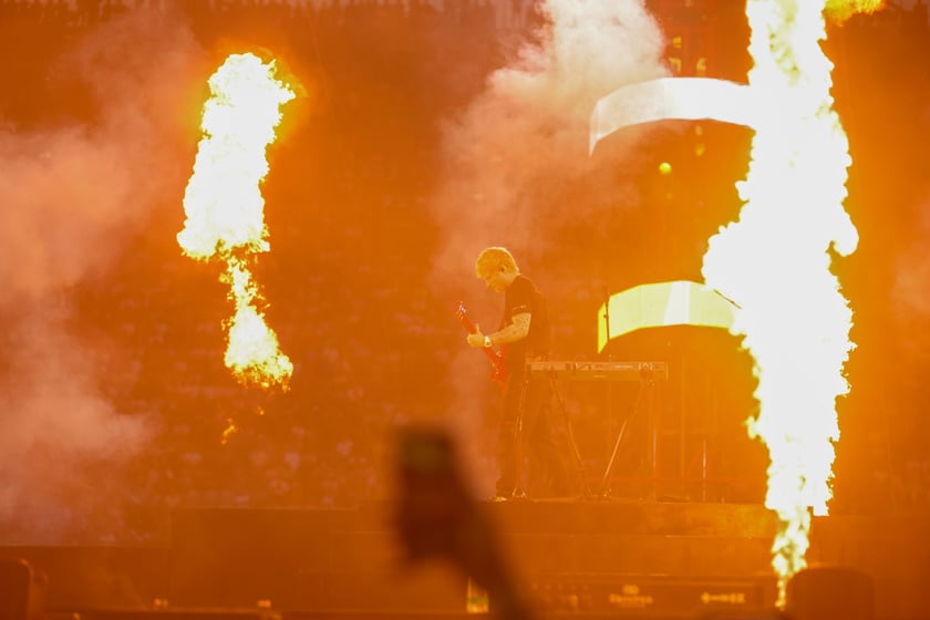 Ed Sheeran - koncert na Tarczyński Arenie we Wrocławiu, 15 sierpnia