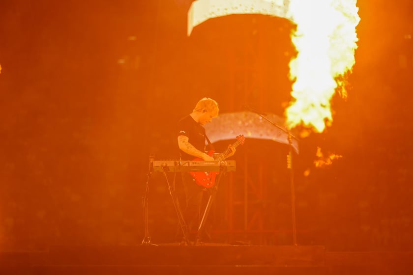 Ed Sheeran - koncert na Tarczyński Arenie we Wrocławiu, 15 sierpnia