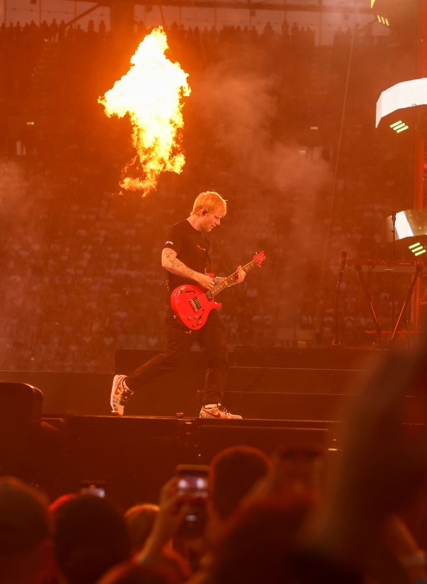 Ed Sheeran - koncert na Tarczyński Arenie we Wrocławiu, 15 sierpnia